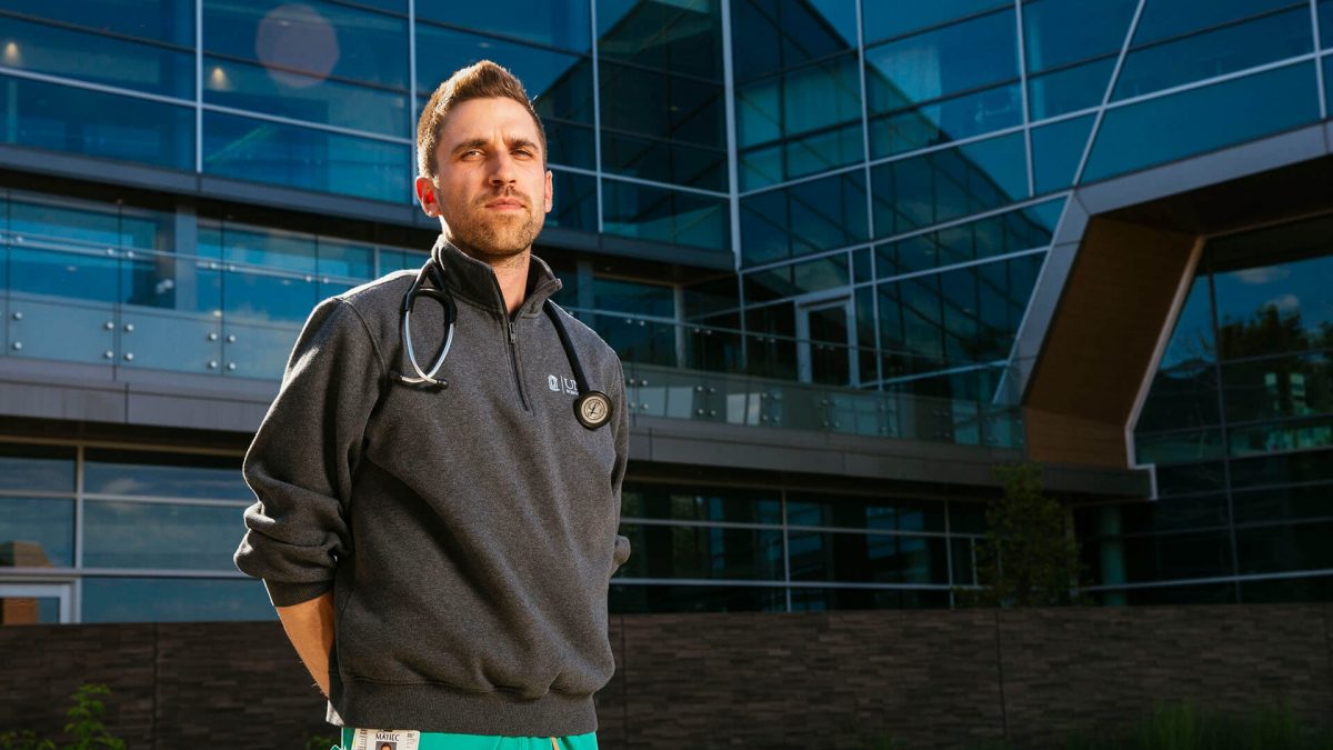 UNC medical student Travis Wliiams