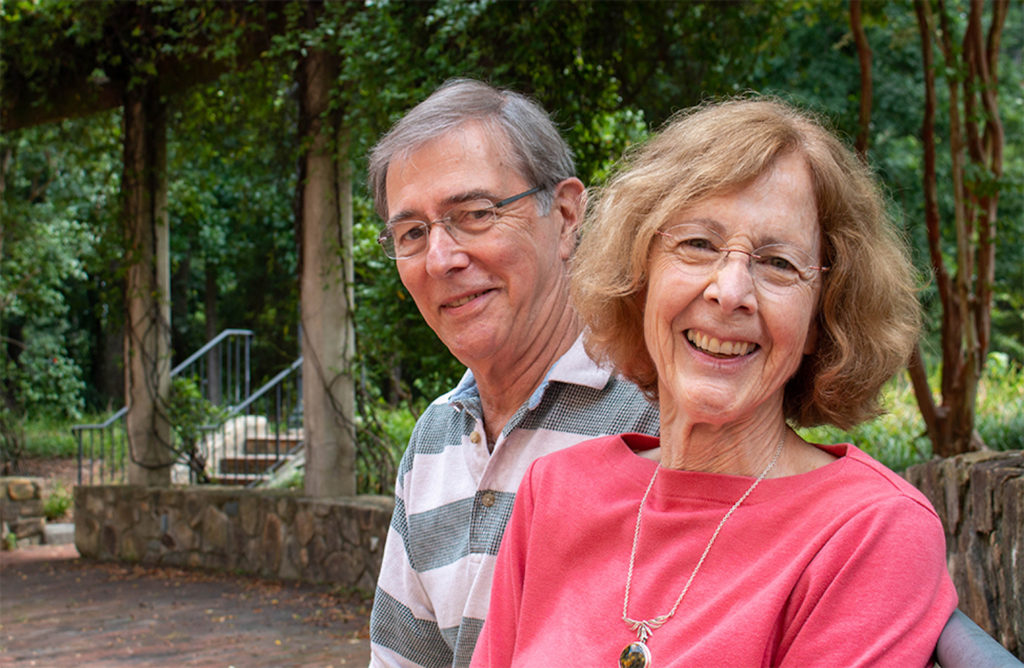 Donor Joanne Garrett supports Playmakers