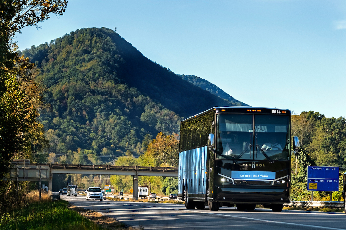 Tar Heel bus tour