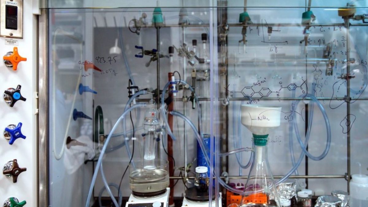Inside look into a research lab.