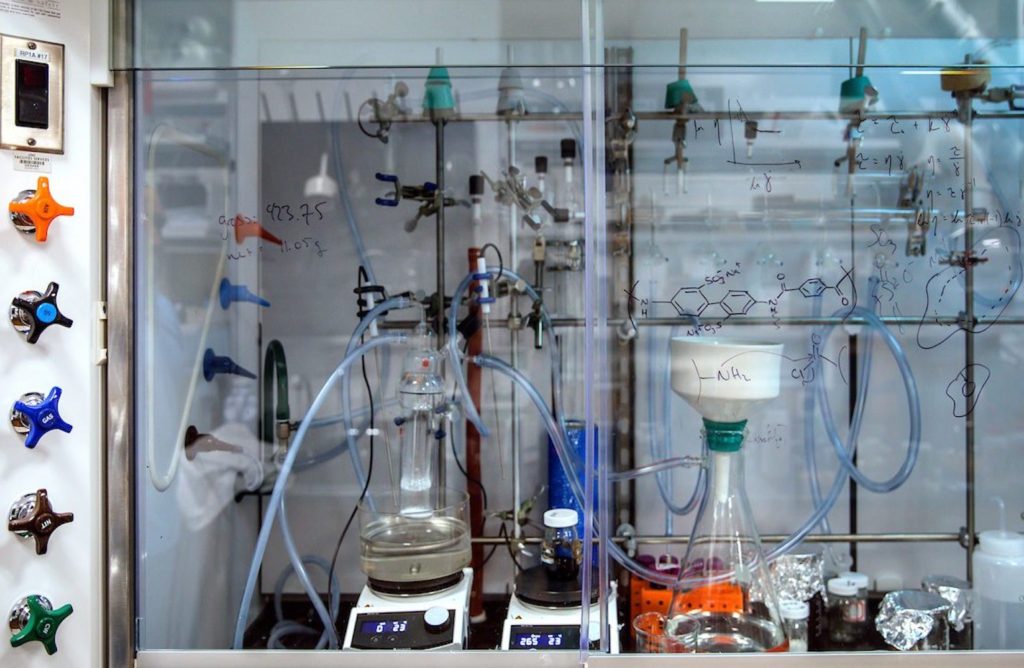 Inside look into a research lab.