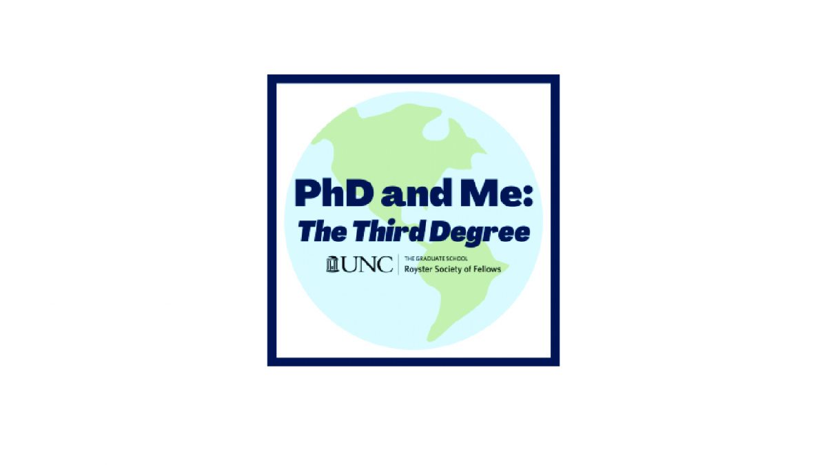 Ph.D and Me podcast logo