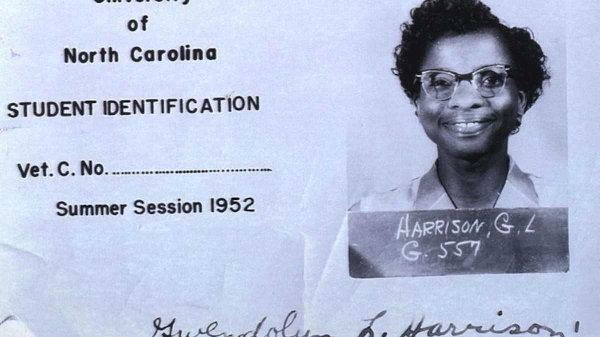 Student ID of Gwendolyn Harrison
