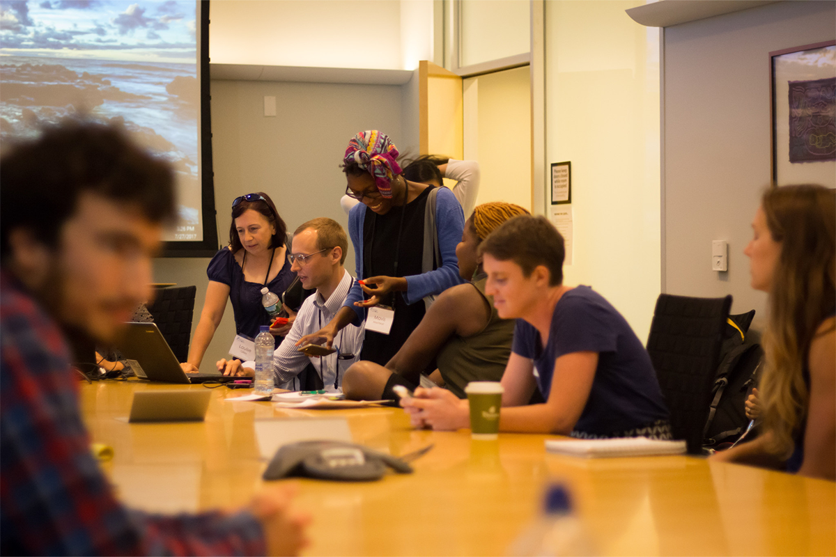 Students and faculty collaborate