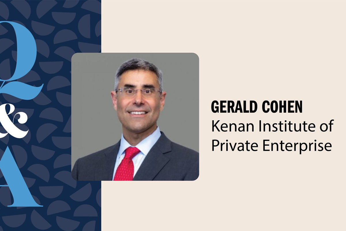 Graphic of Gerald Cohen